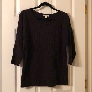 New York & Company 3/4 Sleeve Sweater
